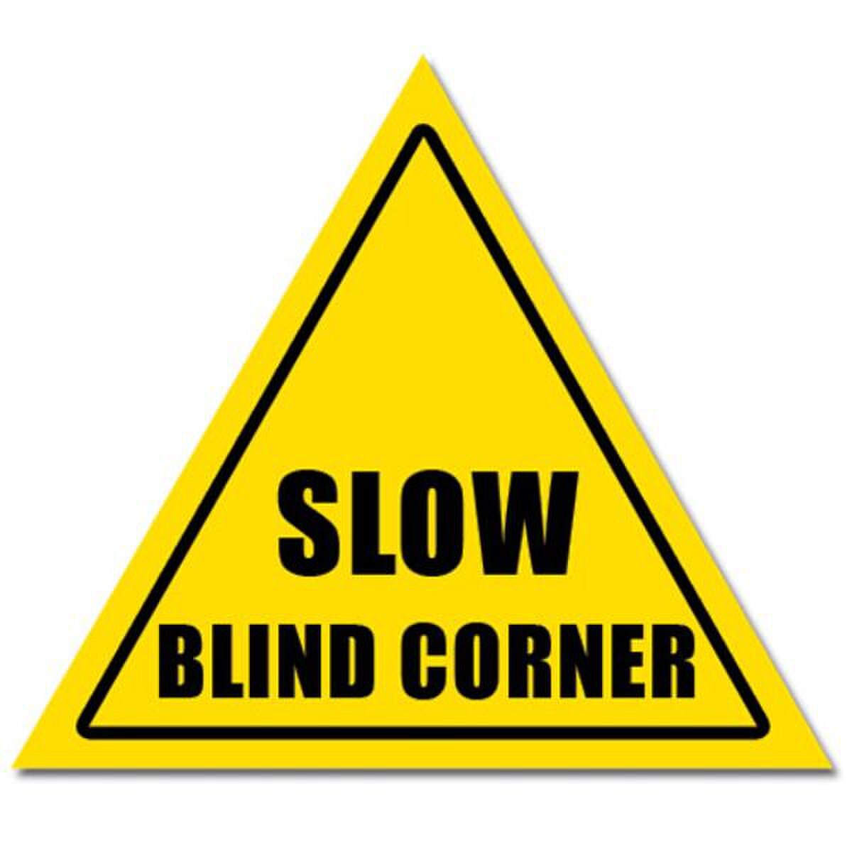 DuraStripe Floor Traffic Sign, Slow