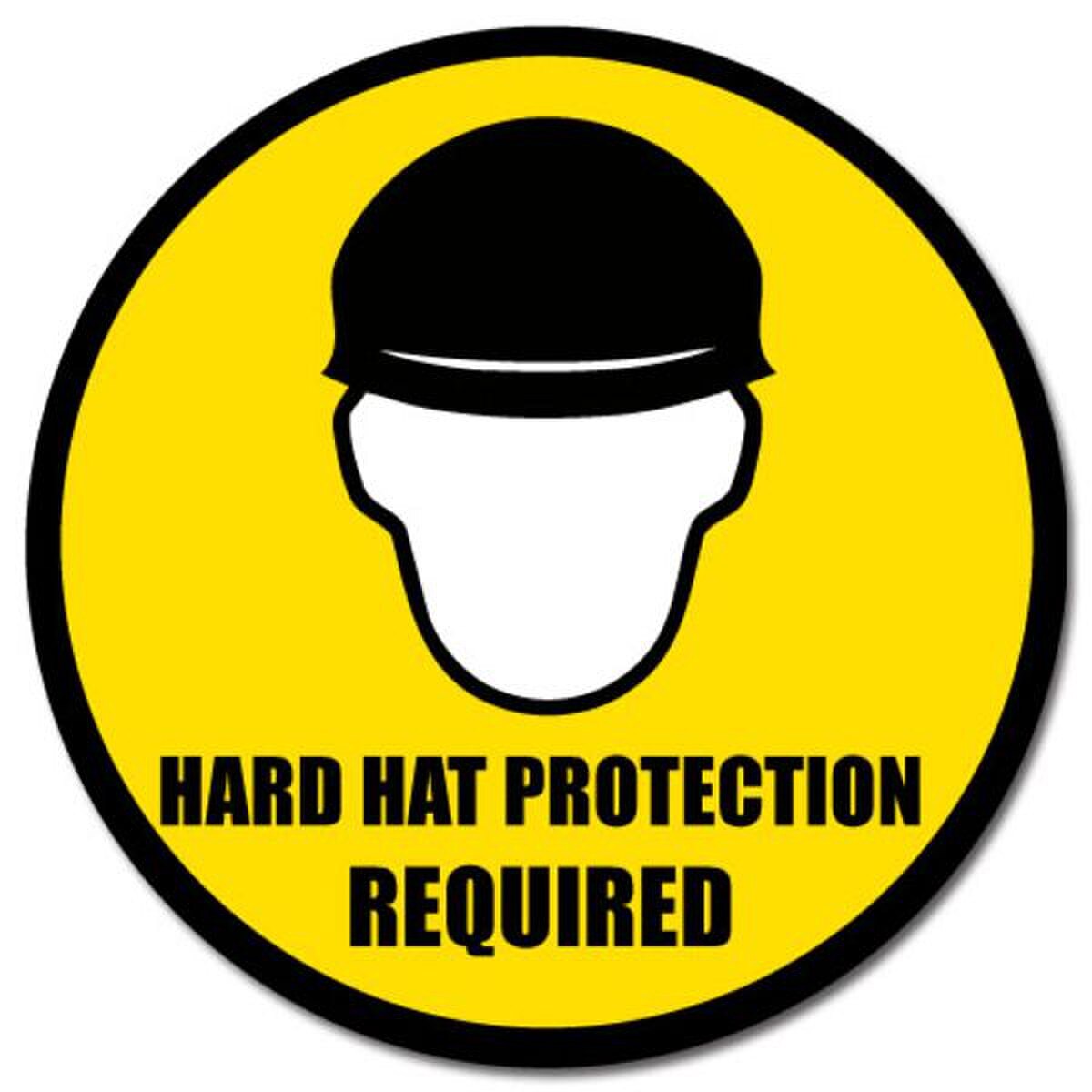 DuraStripe Floor Safety Sign, Hard