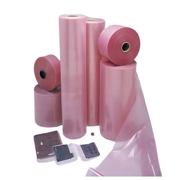Pink Antistatic Cleanroom Poly Tubi