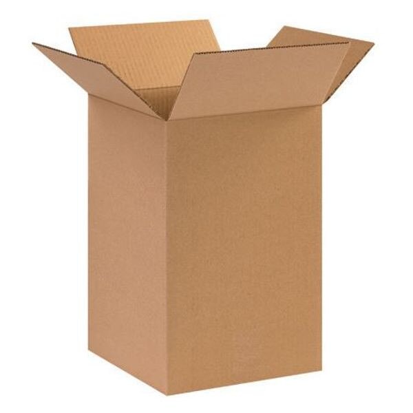 Corrugated Boxes, 10" x 10" x 12",
