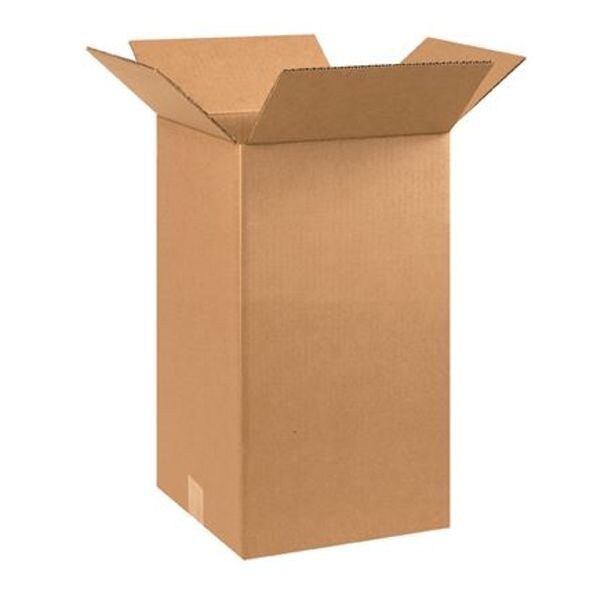Corrugated Boxes, 10" x 10" x 18",