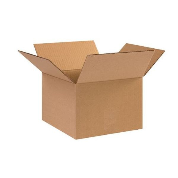 Corrugated Boxes, 10" x 10" x 7", 2