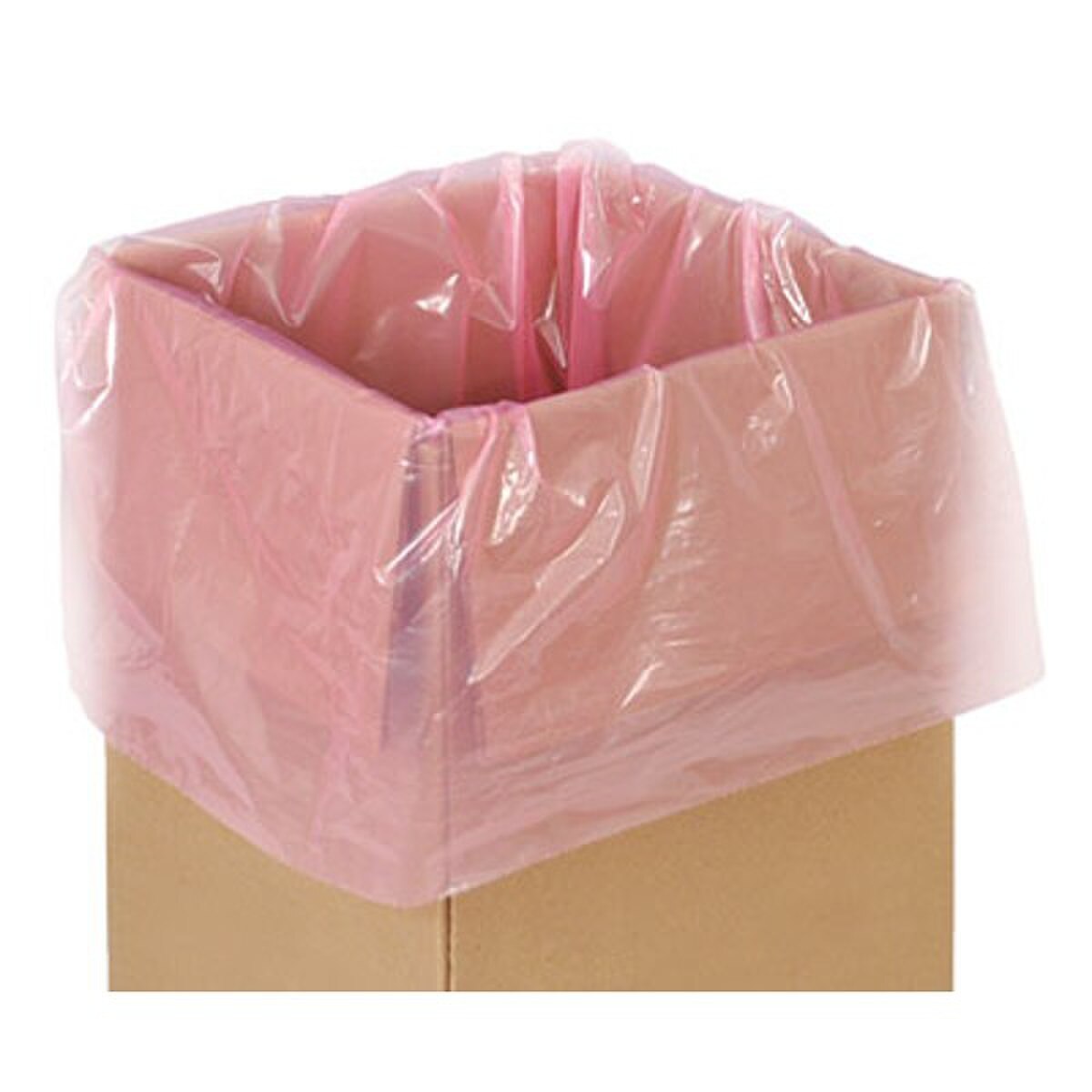 104-4-75 Pink Anti-Static Gusseted