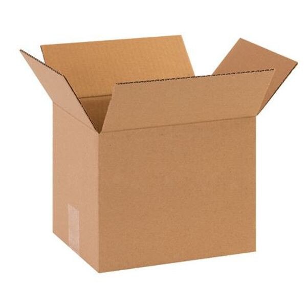 Corrugated Boxes, 10" x 8" x 8", 25