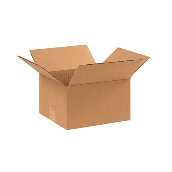 Corrugated Boxes, 10" x 9" x 6", 25