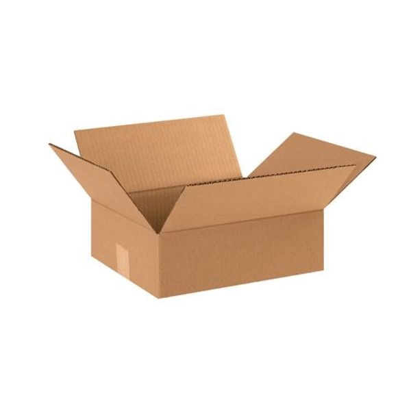 Corrugated Boxes, 12" x 10" x 4", 2