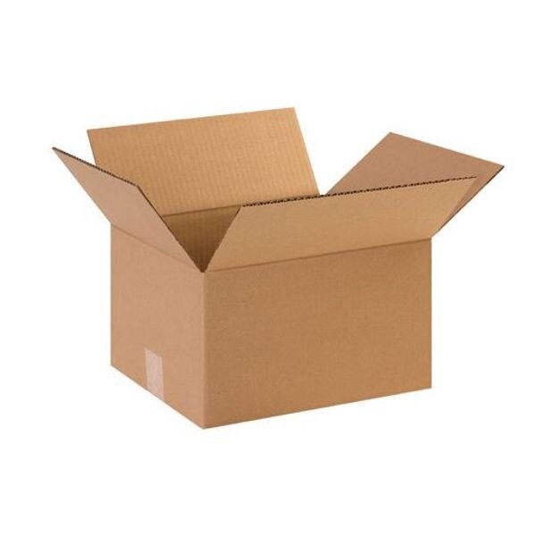 Corrugated Boxes, 12" x 10" x 7", 2