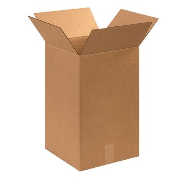Corrugated Boxes, 12" x 12" x 20",