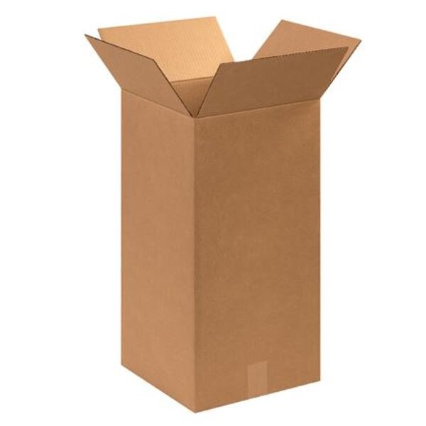 Corrugated Boxes, 12" x 12" x 24",