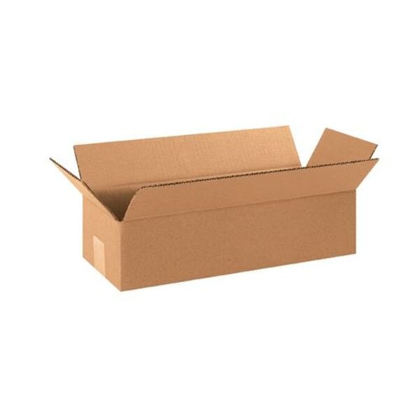 Corrugated Boxes, 12" x 4" x 4", 25