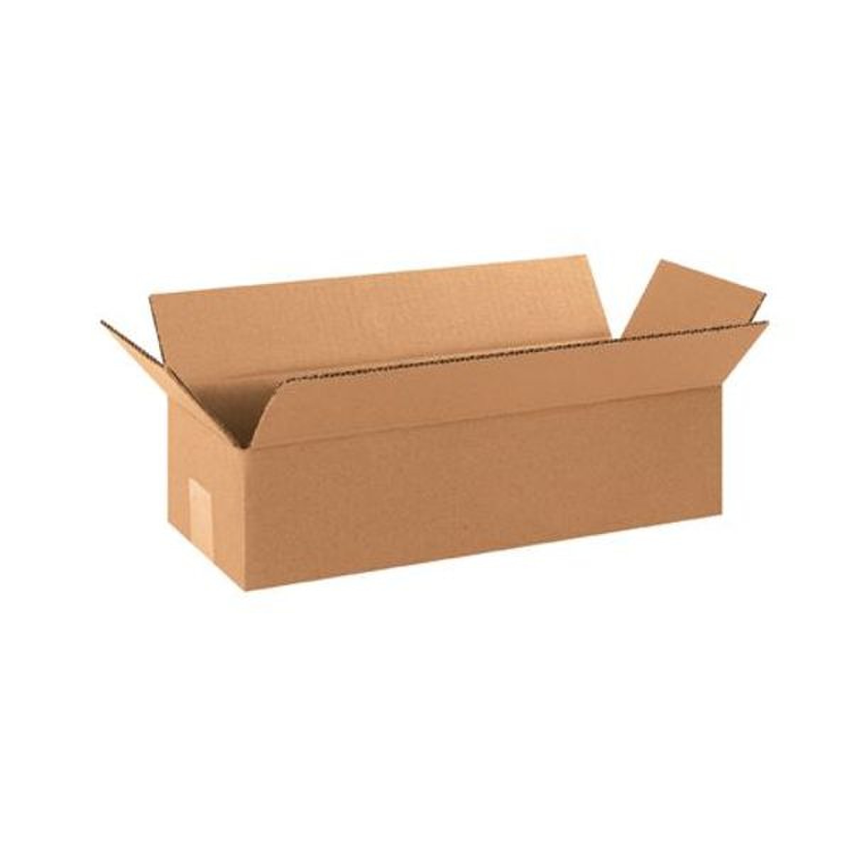 Corrugated Boxes, 12" x 4" x 4", 25