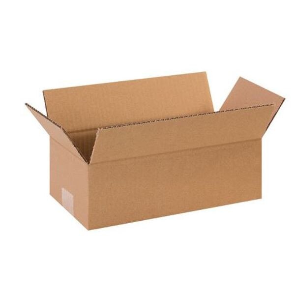 Corrugated Boxes, 12" x 6" x 4", 25
