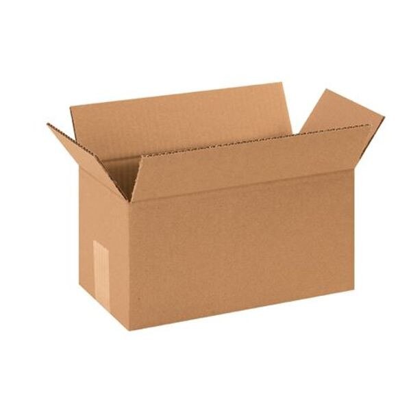 Corrugated Boxes, 12" x 6" x 6", 25