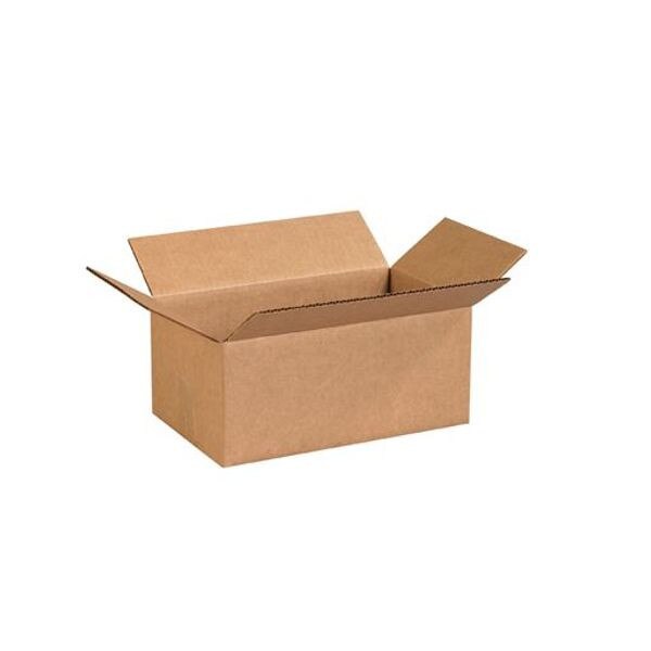 Corrugated Boxes, 12" x 7" x 5", 25
