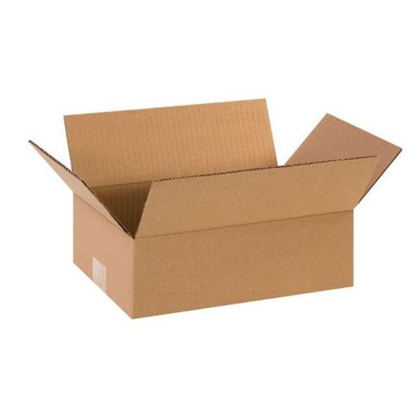 Corrugated Boxes, 12" x 8" x 4", 25