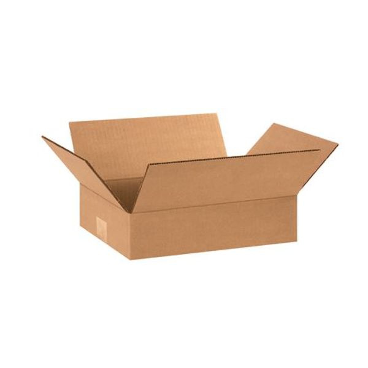 Corrugated Boxes, 12" x 9" x 3", 25