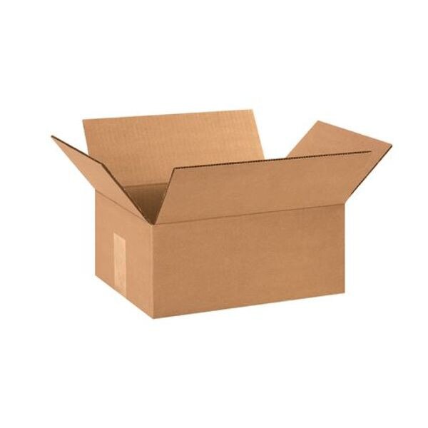Corrugated Boxes, 12" x 9" x 5", 25