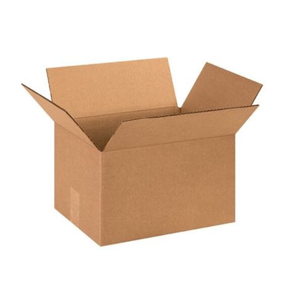Corrugated Boxes, 13" x 10" x 8", 2