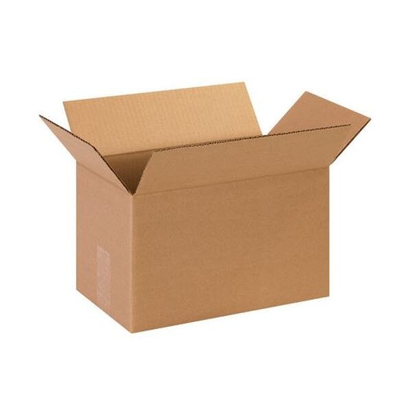 Corrugated Boxes, 13" x 8" x 8", 25