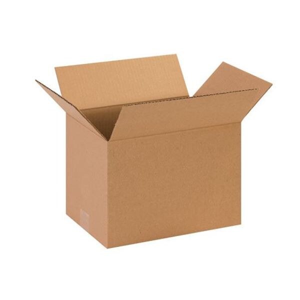 Corrugated Boxes, 13" x 9" x 9", 25