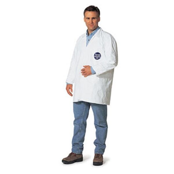 14-TLC Tyvek Disposable Labcoats Fo
