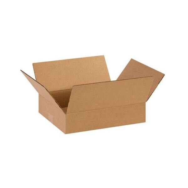 Corrugated Boxes, 14" x 11" x 3", 2