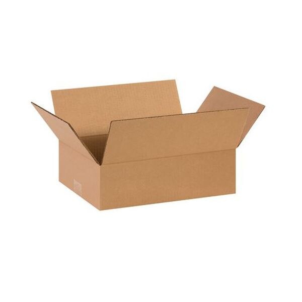 Corrugated Boxes, 14" x 8" x 4", 25