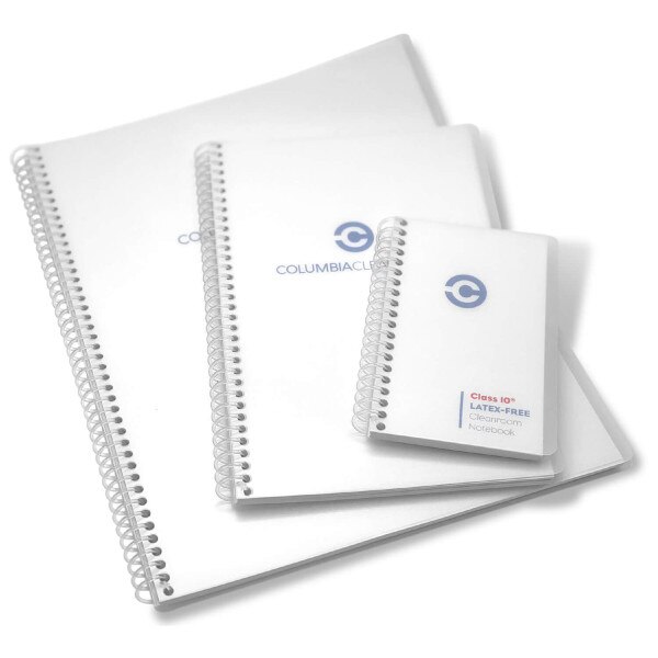 Latex-Free Cleanroom Spiral Noteboo
