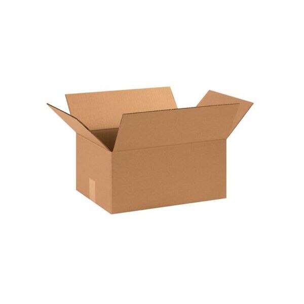 Corrugated Boxes, 15" x 11" x 7", 2
