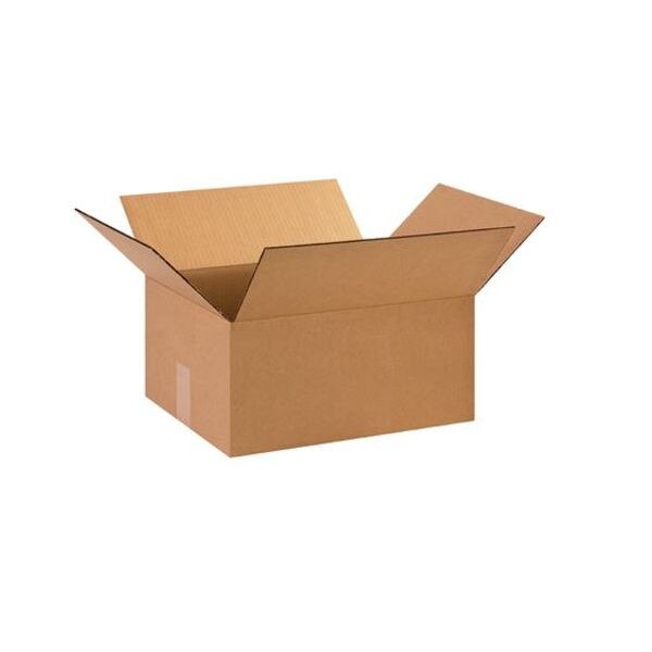 Corrugated Boxes, 15" x 13" x 7", 2
