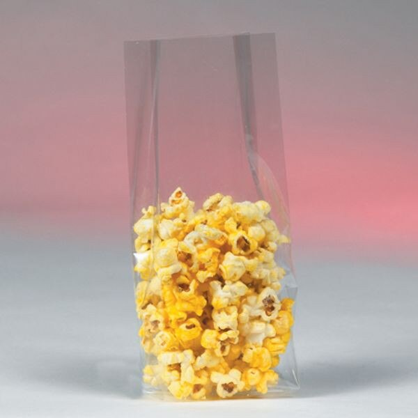 Gusseted Polypropylene Bags, 2.5" x