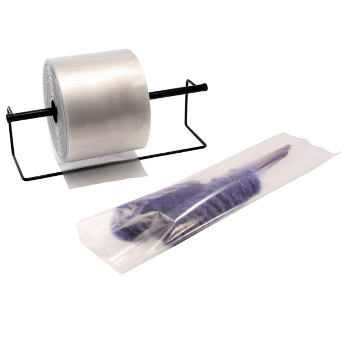 Clear Poly Tubing Rolls, 2-1/2" x 2