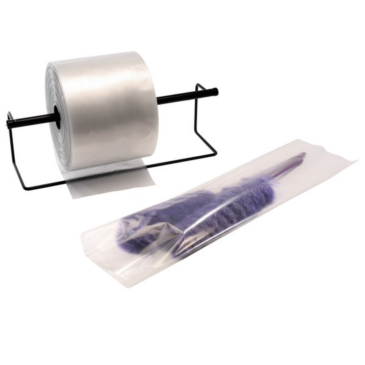 Clear Poly Tubing Rolls, 8" x 4000'