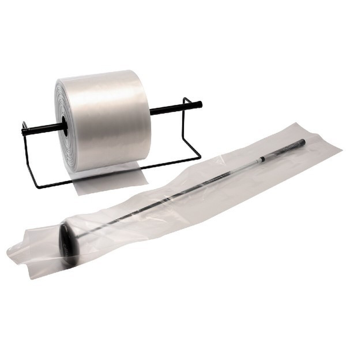 Clear Poly Tubing Rolls, 20" x 2100