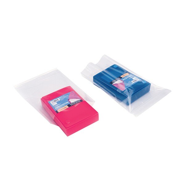 Tamper-Evident Clear Poly Bags, 6"