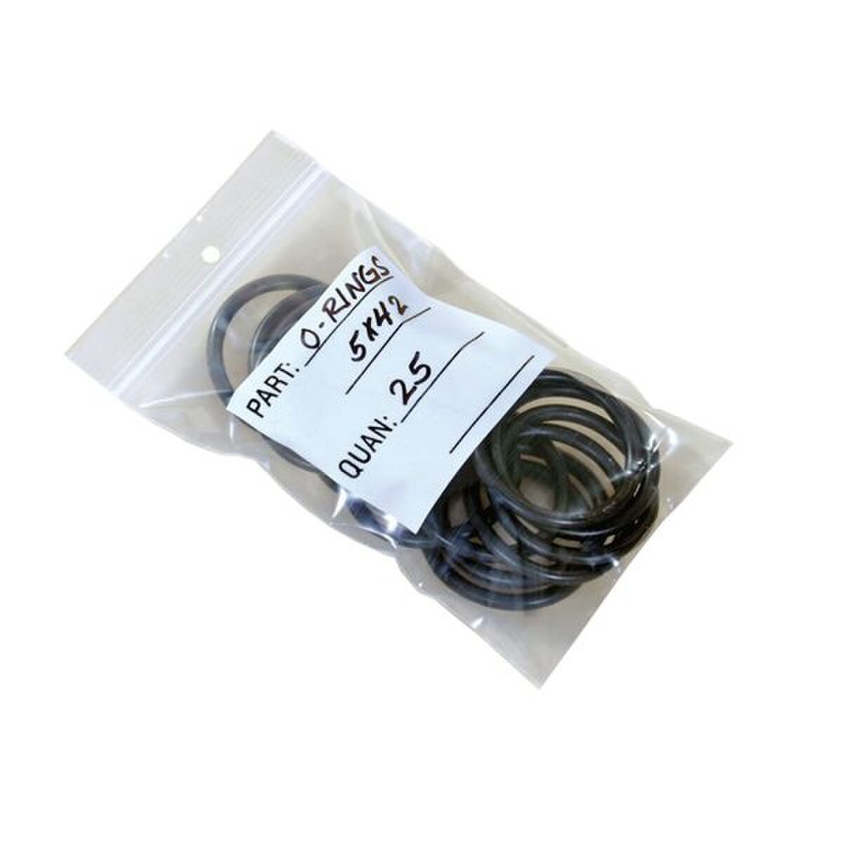 Reclosable Part Bags With White Blo