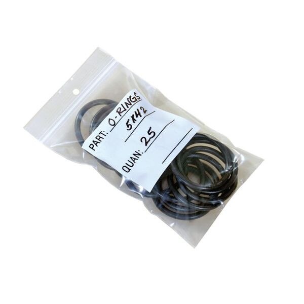 Reclosable Part Bags With White Blo