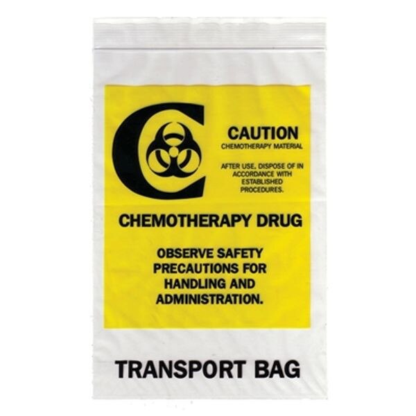Chemotherapy Bags, 6" x 9", 1,000/C