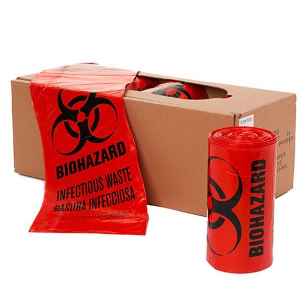Biohazard Infectious Waste Liners,