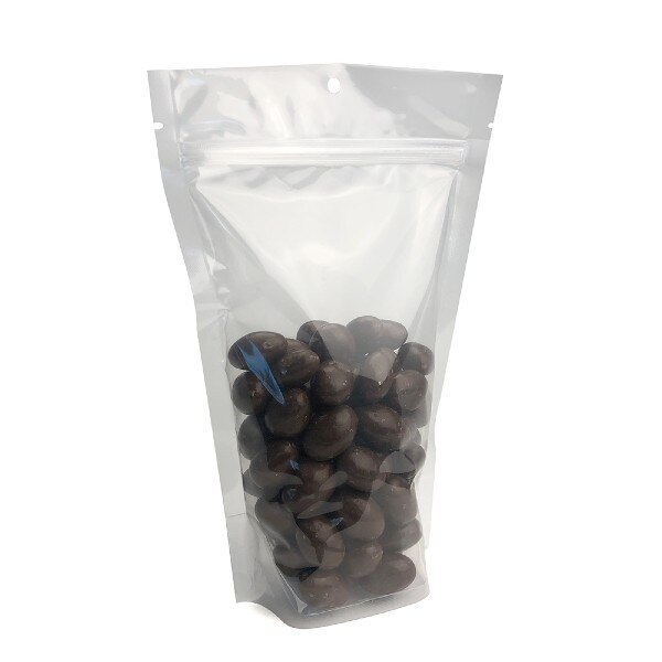 Clear Nylon Poly Stand Up Pouch w/