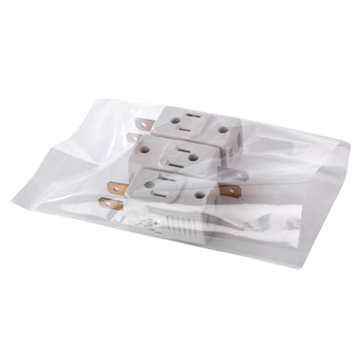 Clear Poly Bags, 4" x 20", 1000/Cas