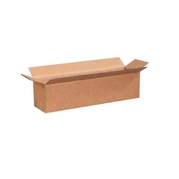 Corrugated Boxes, 16" x 4" x 4", 25