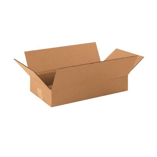 Corrugated Boxes, 16" x 9" x 3", 25