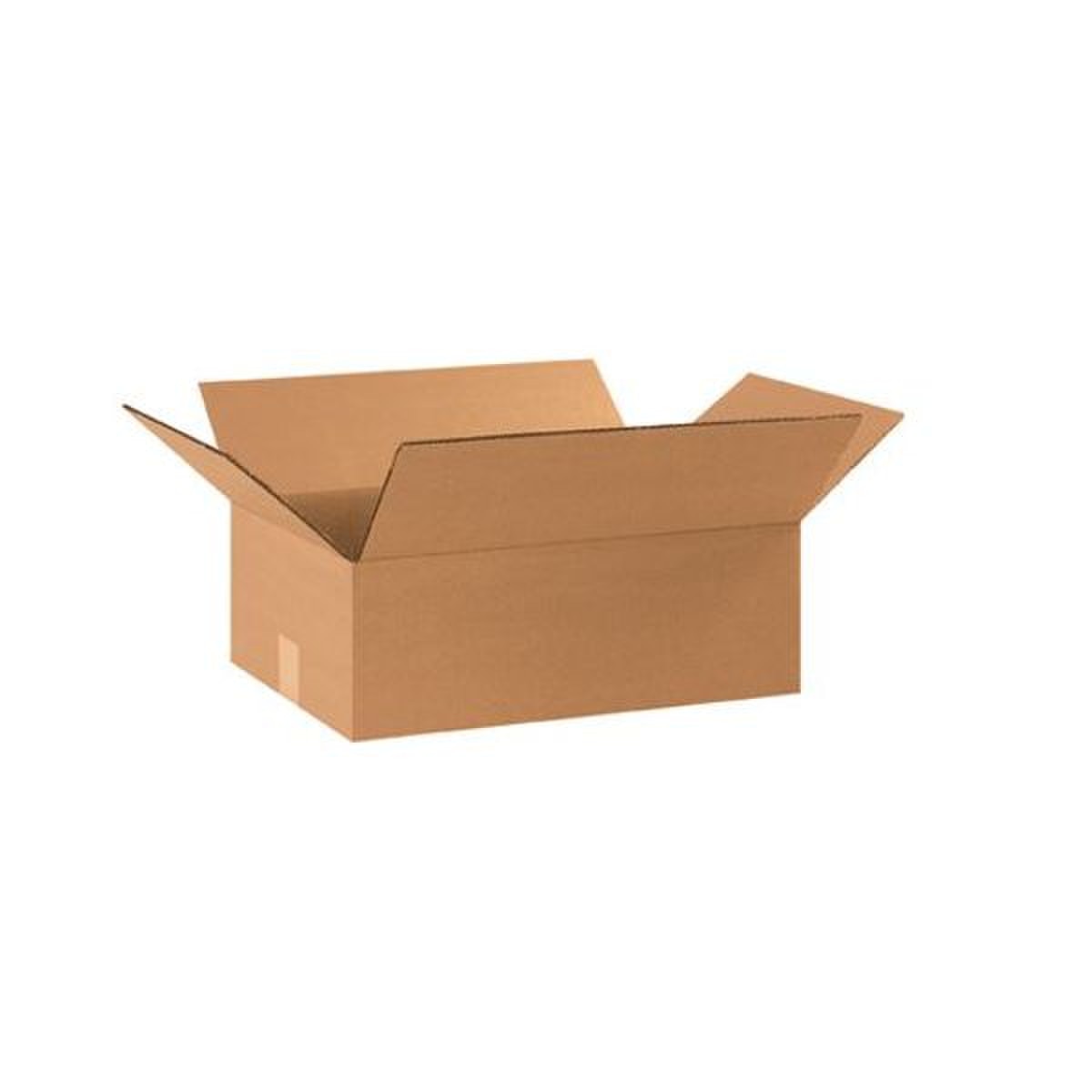 Kraft Corrugated Boxes, 17-1/4" x 1