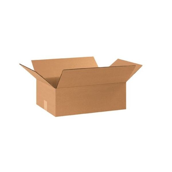 Kraft Corrugated Boxes, 17-1/4" x 1