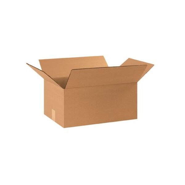 Kraft Corrugated Boxes, 17-1/4" x 1