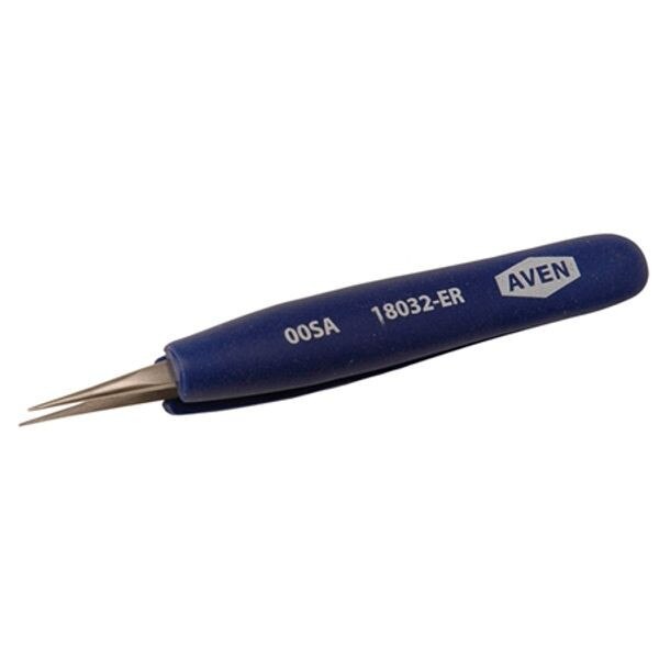 Aven 18032-ER Comfort Grip Tweezer,