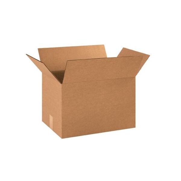 Kraft Corrugated Boxes, 18" x 12" x