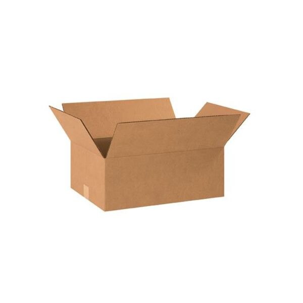 Kraft Corrugated Boxes, 18" x 12" x