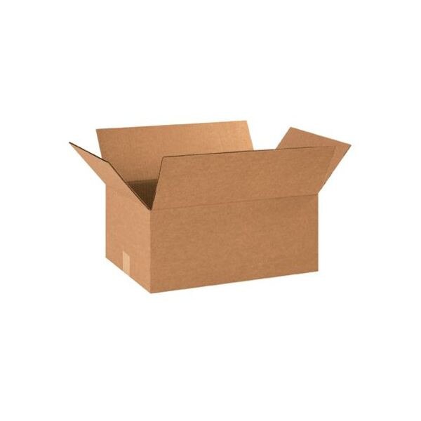 Kraft Corrugated Boxes, 18" x 12" x